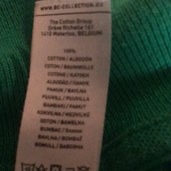 B&C Collection Collared T-Shirt Lot of 2 - Picture 3 of 4